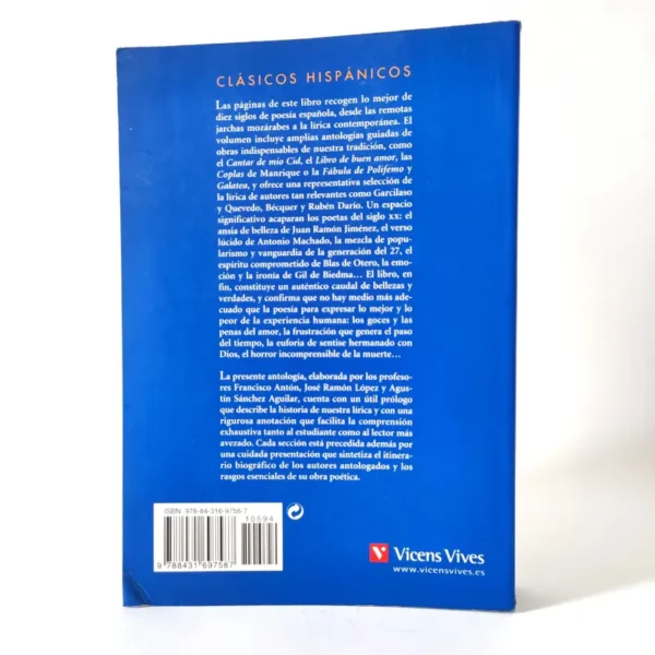 Poesía española (Clásicos Hispánicos)