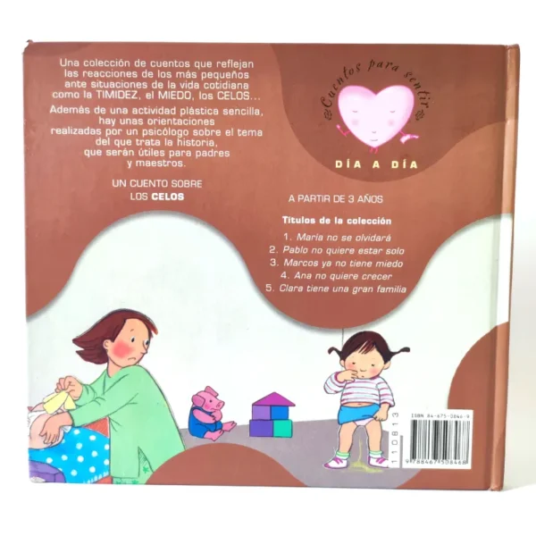 Ana no quiere crecer. Cuentos para sentir. SM