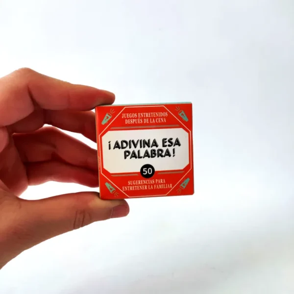 Juego de mesa ¡Adivina esa palabra!