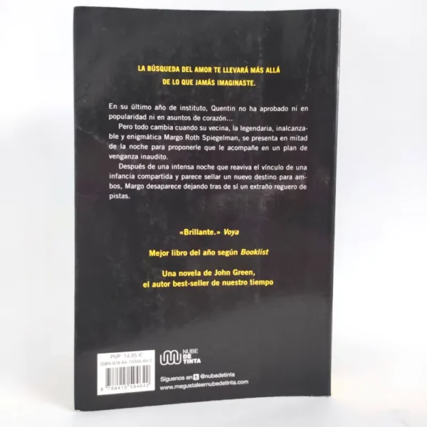Ciudades de papel. John Green, książka po hiszpańsku