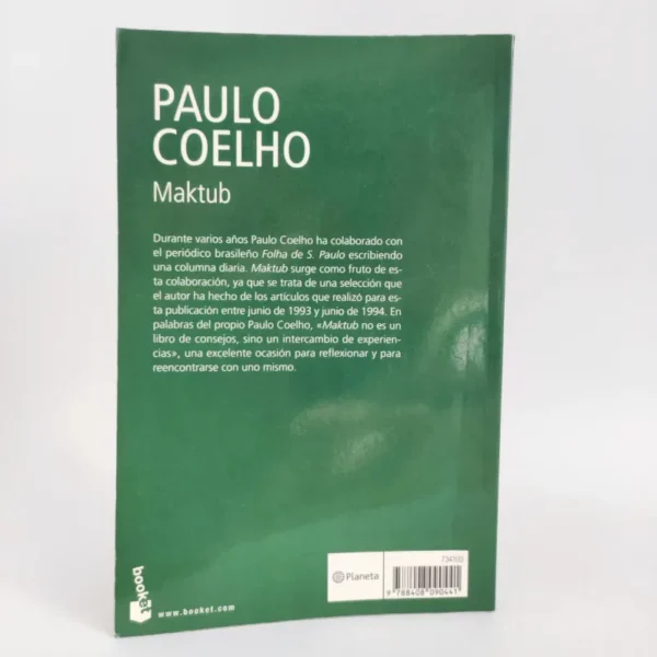 Maktub. Paulo Coelho, książka po hiszpańsku