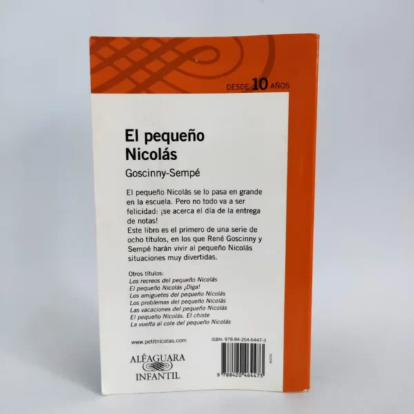 El pequeño Nicolás. René Goscinny, Jean-Jacques Sempé