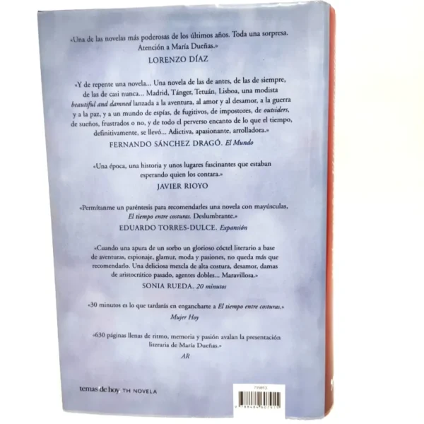 El tiempo entre costuras. María Dueñas