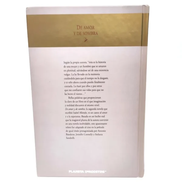 De amor y de sombra. Isabel Allende (P&J), książka po hiszpańsku