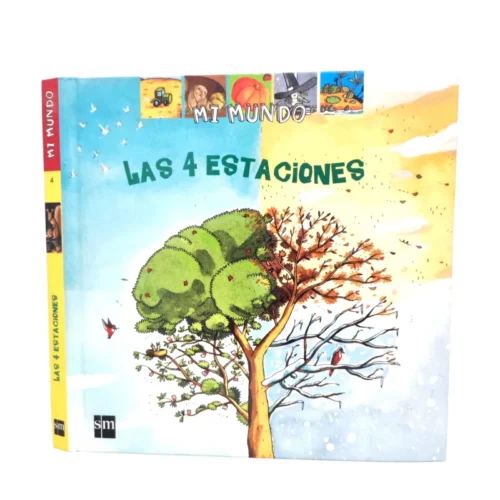 Las 4 estaciones. Mi mundo. SM, książka po hiszpańsku