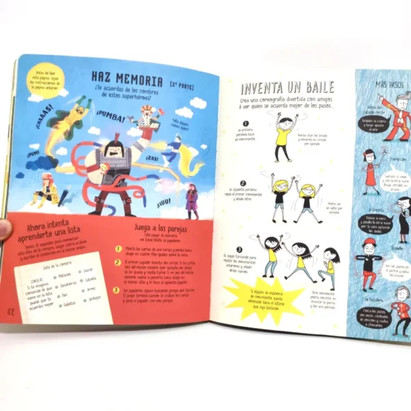No te aburras nunca más. Usborne, książka po hiszpańsku