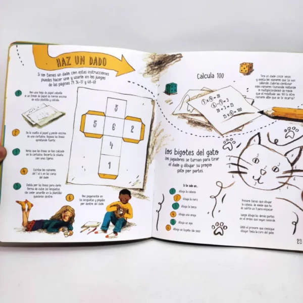 No te aburras nunca más. Usborne, książka po hiszpańsku