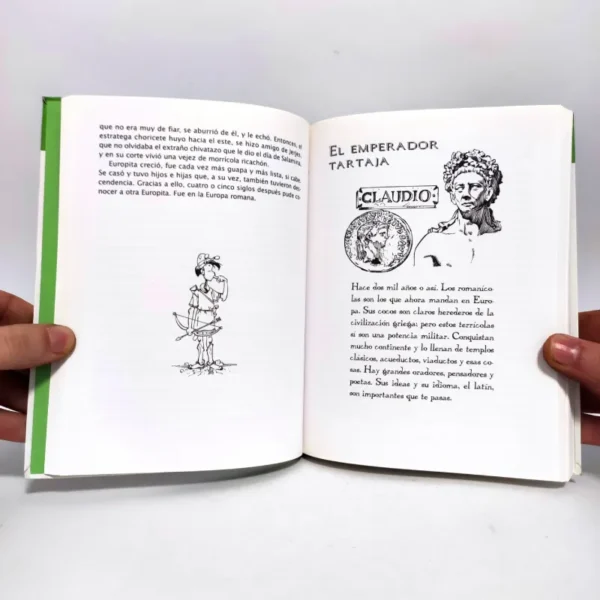 La divertida historia de Europa. Roger ax el extraterrestre. Alfaguay, książka po hiszpańsku