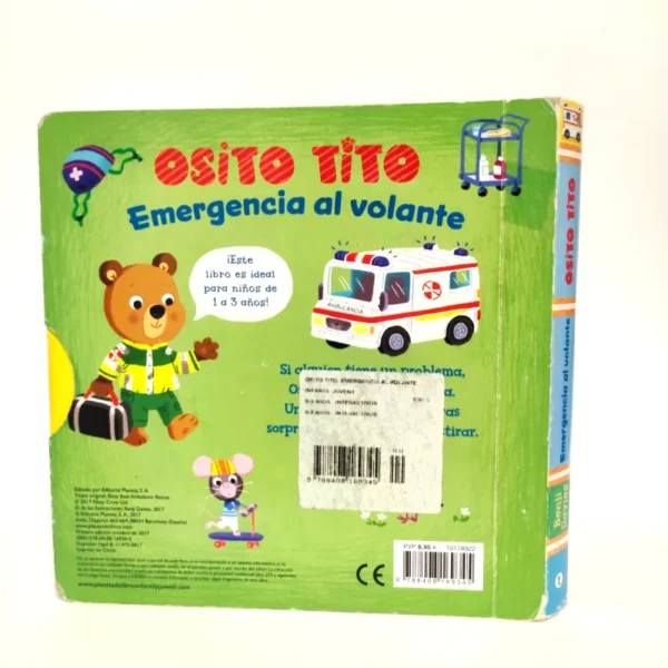 Osito Tito. Emergencia al volante