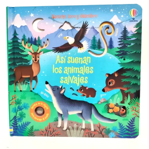 Así suenan los animales salvajes. (Sonidos) Usborne