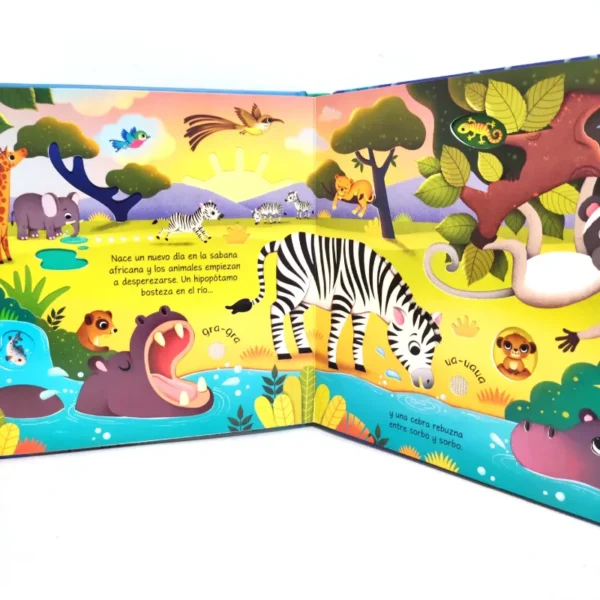 Así suenan los animales salvajes. (Sonidos) Usborne