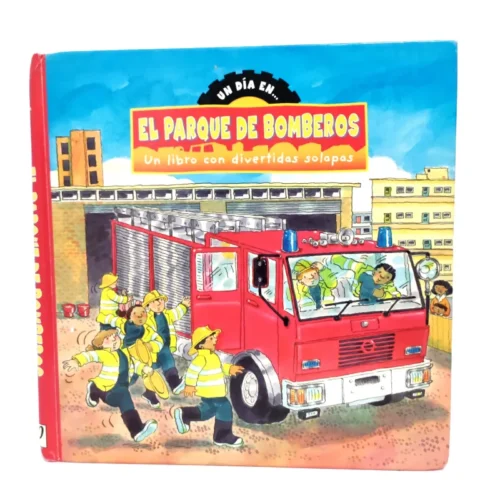 Un día...en el parque de bomberos, książka po hiszpańsku