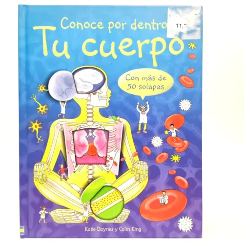 Conoce por dentro Tu cuerpo. Usborne, książka po hiszpańsku