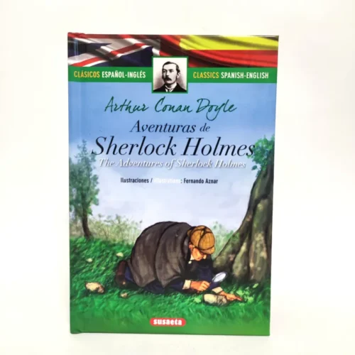 sherlock holmes, Arthur Conan Doyle. Gaviota, książki po hiszpańsku, tania księgarnia hiszpańska, hiszpański dla dzieci