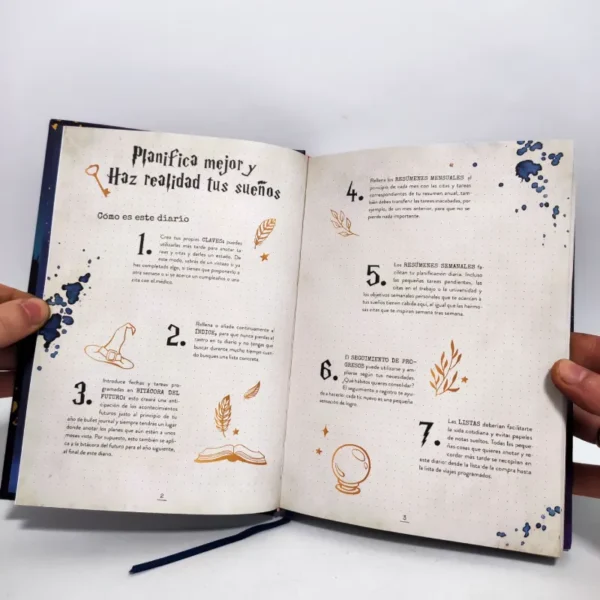 Mi mágico bullet journal para fans de Potter