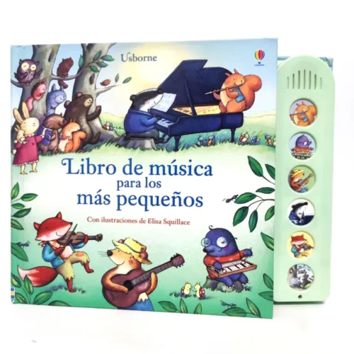 Libro de música para los más pequeños. Usborne, książka po hiszpańsku