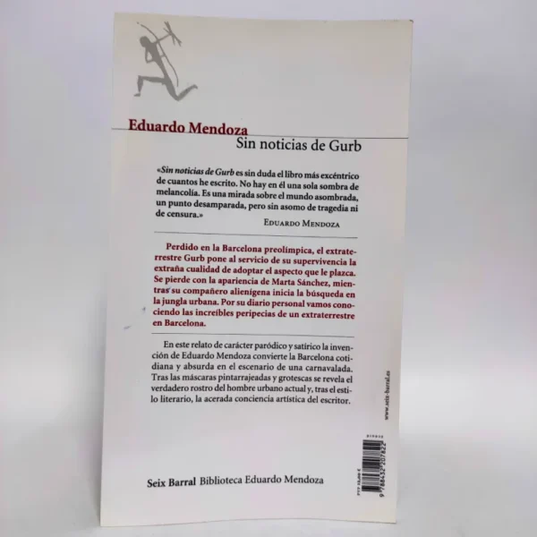 Sin noticias de Gurb. Eduardo Mendoza, książka po hiszpańsku
