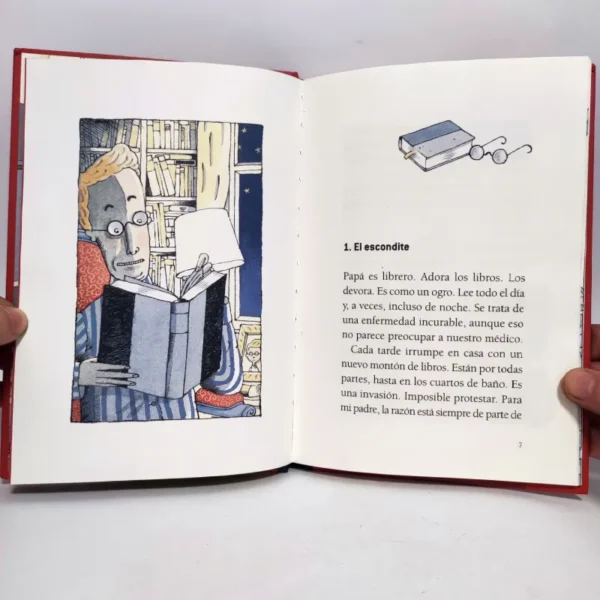 Los bebedores de tinta. Vampiros chupatintas.Eric Sanvoisin. Martin Matje, książka po hiszpańsku