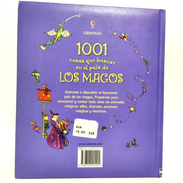 1001 cosas que buscar en el país de Los Magos. Usborne, książka po hiszpańsku