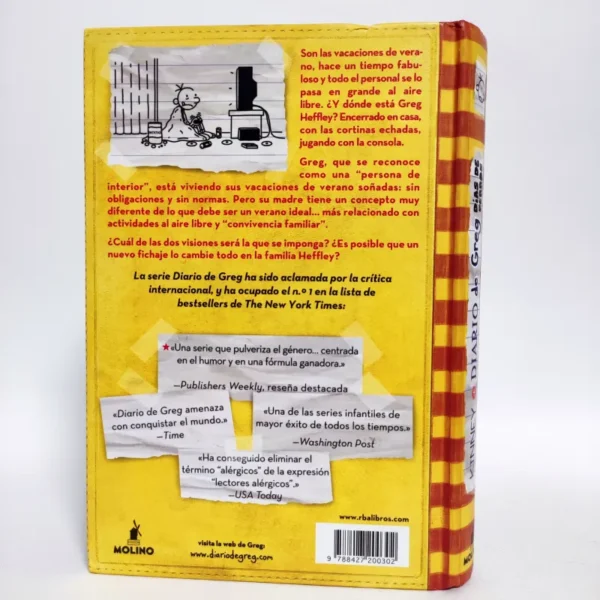 Diario de Greg 4. Días de perros Jeff Kinney, książka po hiszpańsku