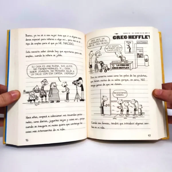 Diario de Greg 4. Días de perros Jeff Kinney, książka po hiszpańsku