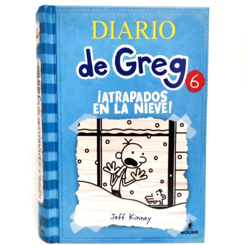 Diario de Greg ¡Atrapados en la nieve! Jeff Kinney, książka po hiszpańsku