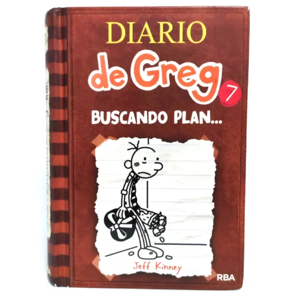 Diario de Greg 7. Buscando plan. Jeff Kinney, książka po hiszpańsku