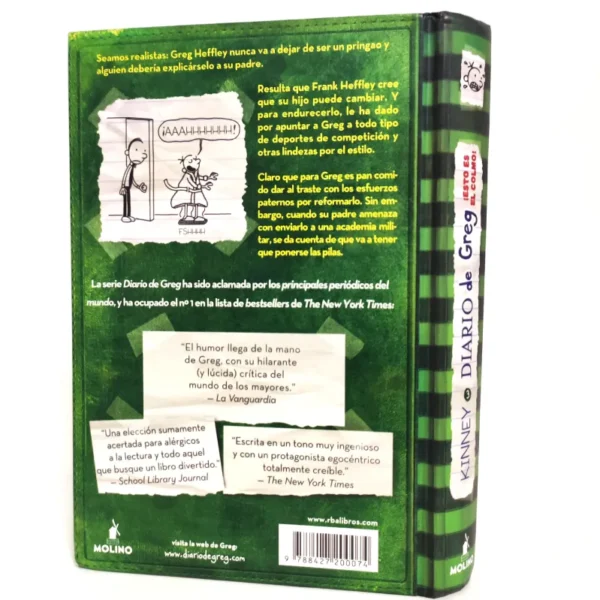 Diario de Greg ¡Esto es el colmo! Jeff Kinney, książka po hiszpańsku
