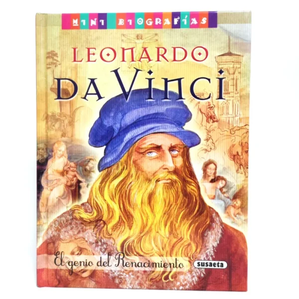 Leonardo da Vinci. El genio del Renacimiento. Susaeta, książka po hiszpańsku