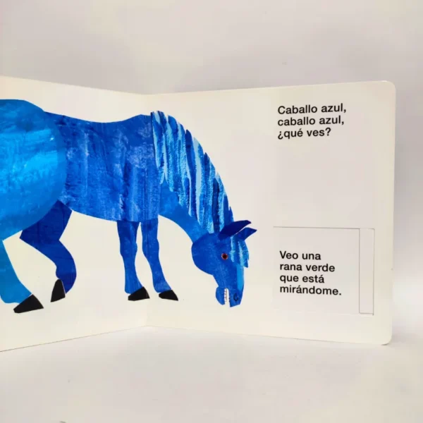 Oso pardo, oso pardo, ¿qué ves? Eric Carle. KóKINOS, książka po hiszpańsku