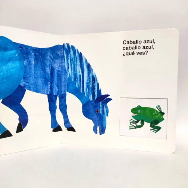 Oso pardo, oso pardo, ¿qué ves? Eric Carle. KóKINOS, książka po hiszpańsku