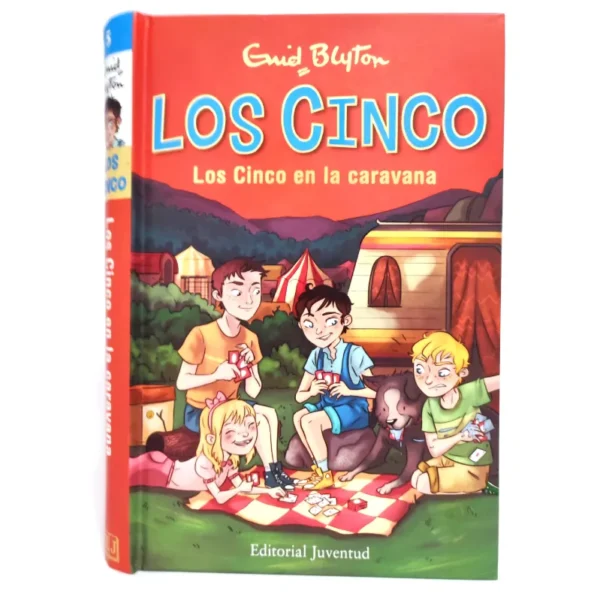 Los Cinco en la Caravana. Enid Blyton, książka po hiszpańsku