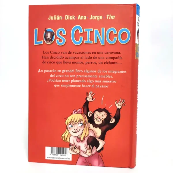 Los Cinco en la Caravana. Enid Blyton, książka po hiszpańsku