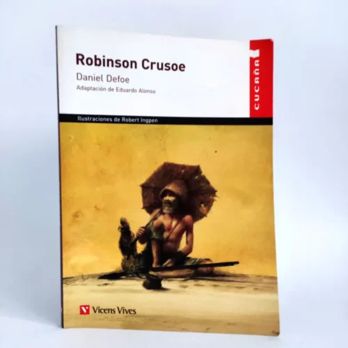 Robinson Crusoe. Daniel Defoe, ksiązka po hiszpańsku