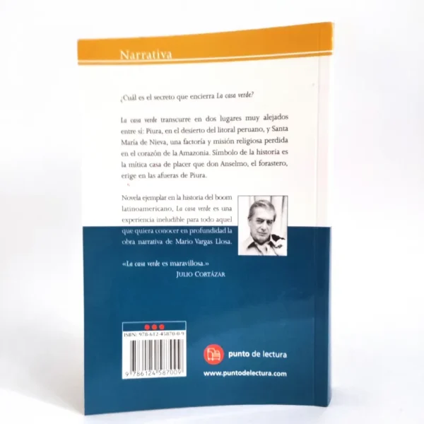 La casa verde. Mario Vargas Llosa, książka po hiszpańsku