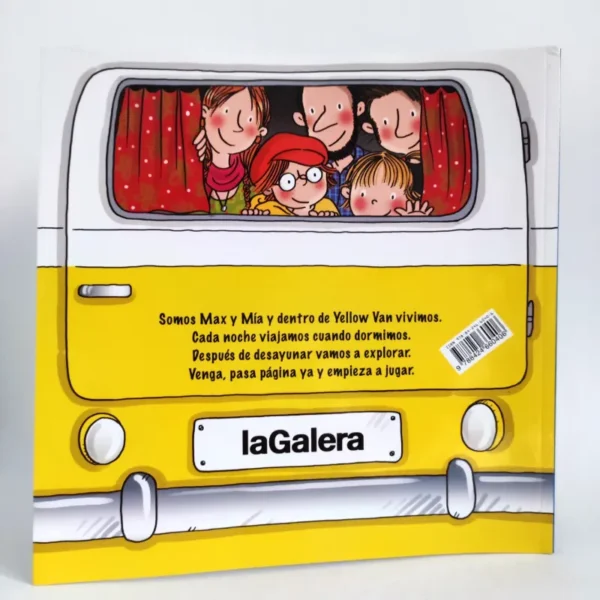 Max y Mía con los indios. Yellow Van, książka po hiszpańsku