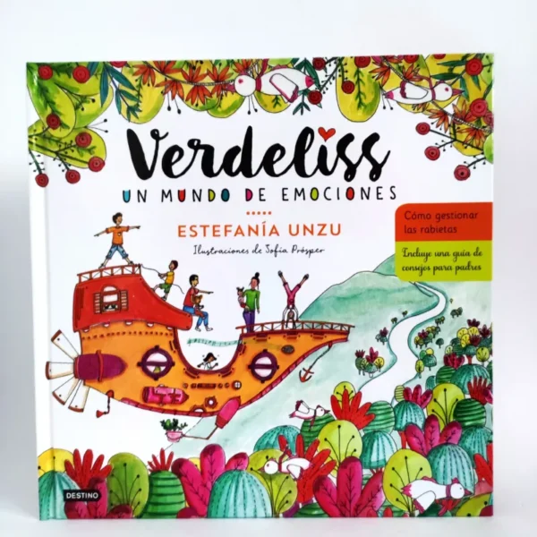 Verdeliss, un mundo de emociones. Estefanía Unzu, książka po hiszpańsku