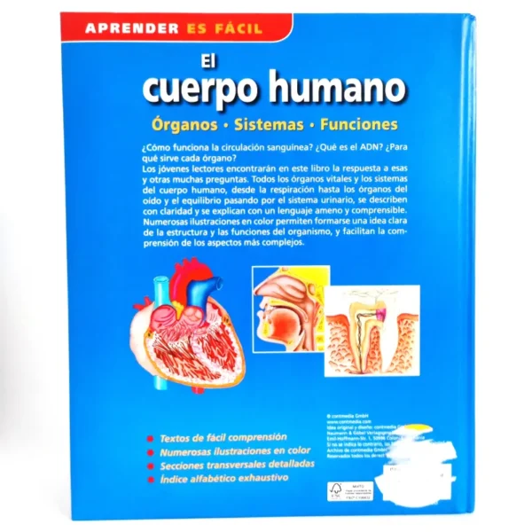 El cuerpo humano. NGV, książka po hiszpańsku