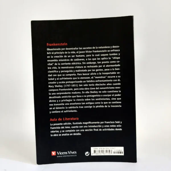 Frankenstein. Marie Shelley. Vicens Vives
