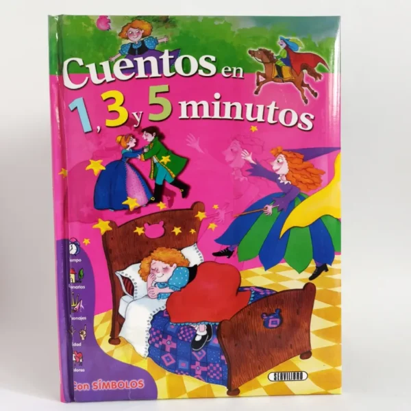 Cuentos en 1,3 y 5 minutos. Servilibro, książka po hiszpańsku Cuentos en 1,3 y 5 minutos. Servilibro, książka po hiszpańsku