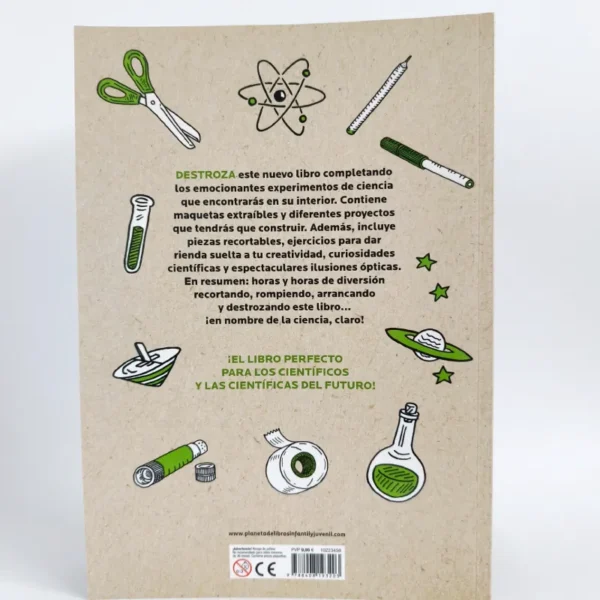 Destroza también este libro en nombre de la ciencia. Mike Barfield