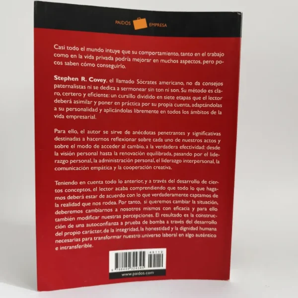 Los 7 hábitos de la gente altamente efectiva. Stephen R. Covey, książka po hiszpańsku