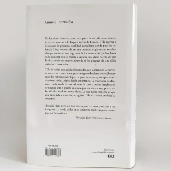 La modista. Rosalie Ham