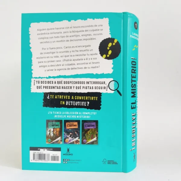¡Resuelve el misterio! El secreto de la mansión. Lauren Magaziner