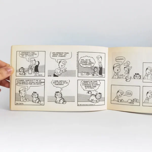 Garfield detesta los lunes. Jim Davis