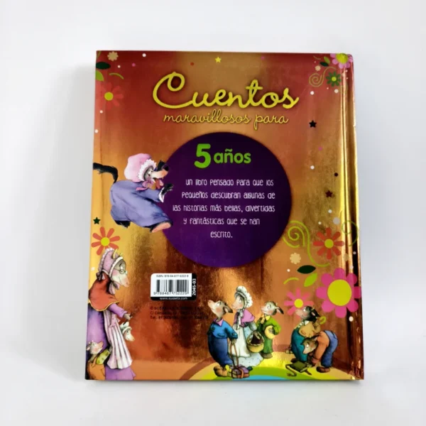 Cuentos maravillosos para 5 años. Susaeta, książka po hiszpańsku