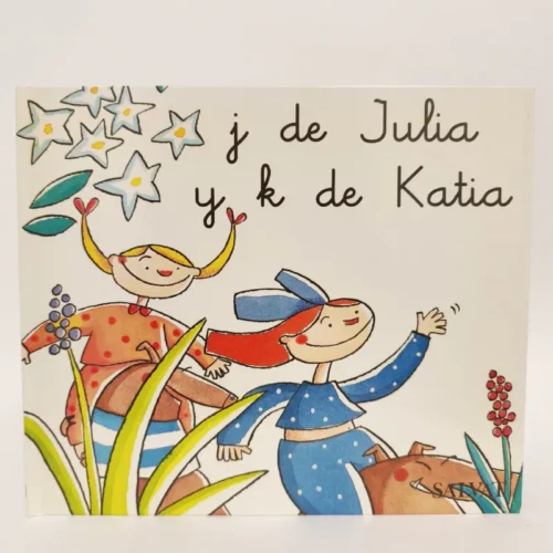 Mi primeros pasos en la lectura. J de Julia y K de Katia. Salvat, książka po hiszpańsku Mi primeros pasos en la lectura. J de Julia y K de Katia. Salvat, książka po hiszpańsku