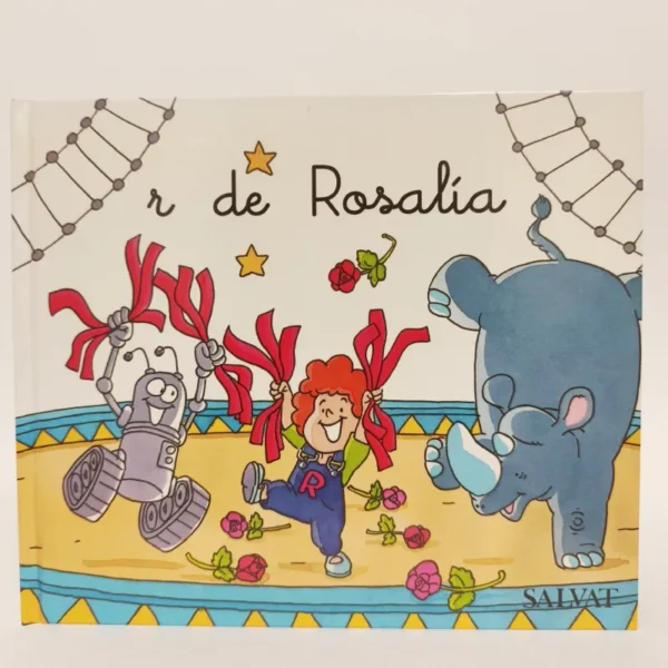 Mi primeros pasos en la lectura. R de Rosalía. Salvat, książka po hiszpańsku Mi primeros pasos en la lectura. R de Rosalía. Salvat, książka po hiszpańsku