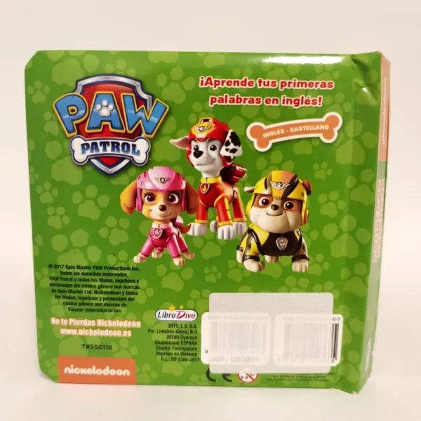 Primeras palabras Paw Patrol