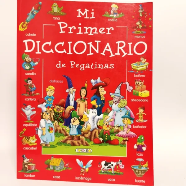 Mi primer diccionario de pegatinas. Todolibro